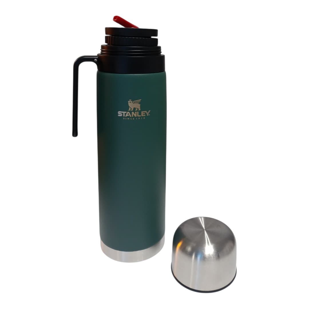 Termo de Acero Inoxidable Media Manija 1000Ml 2