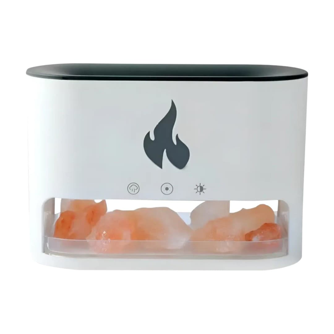 Humificador Con Piedras De Sal Himalaya