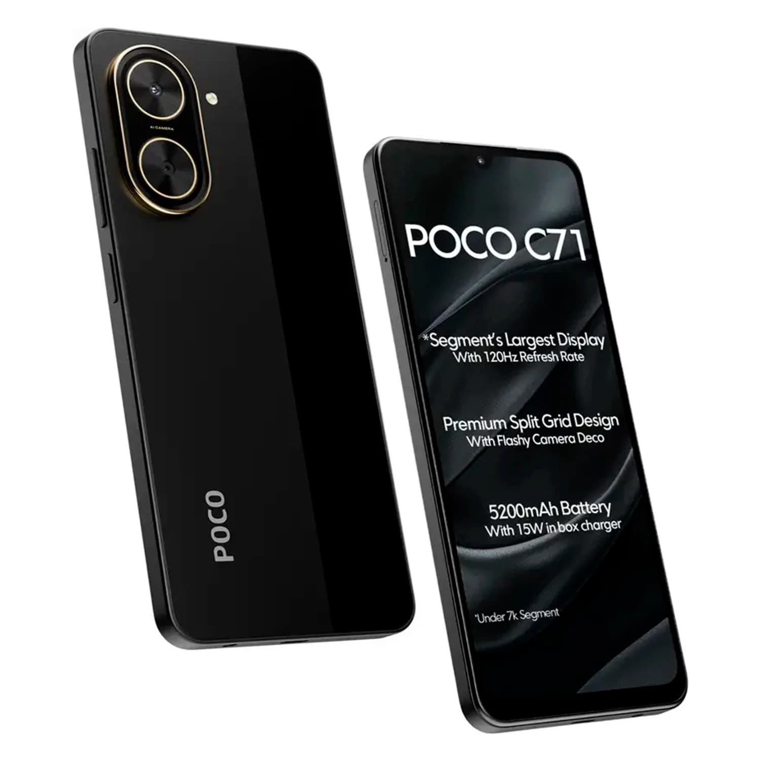Celular Xiaomi Poco C71 Negro 4/128 GB 2