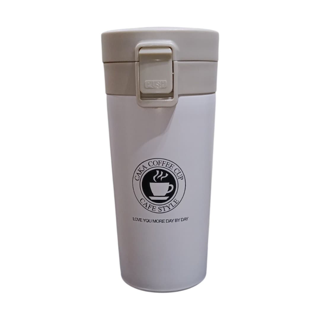 Vaso térmico blanco con filtro